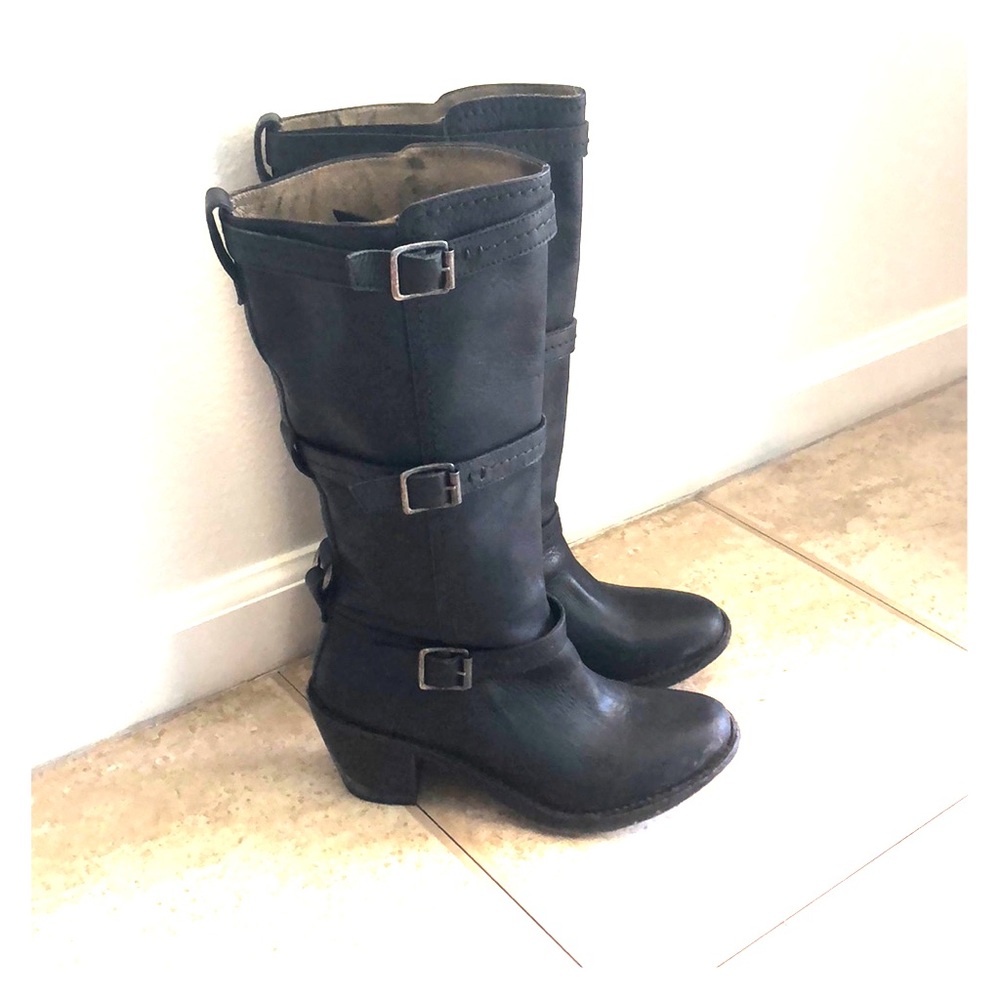 Frye Carmen three strap boot